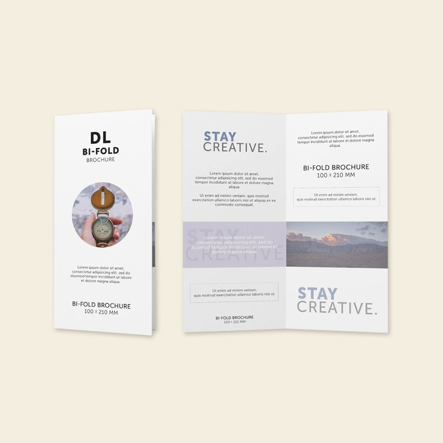 Half Fold Flyers & Leaflets