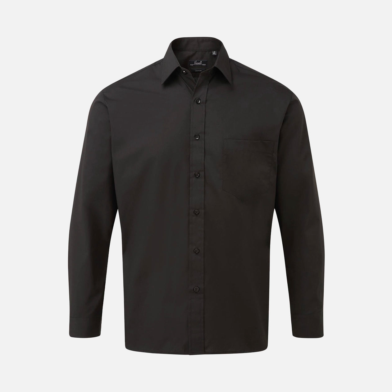 Men's Long Sleeve Poplin Shirt