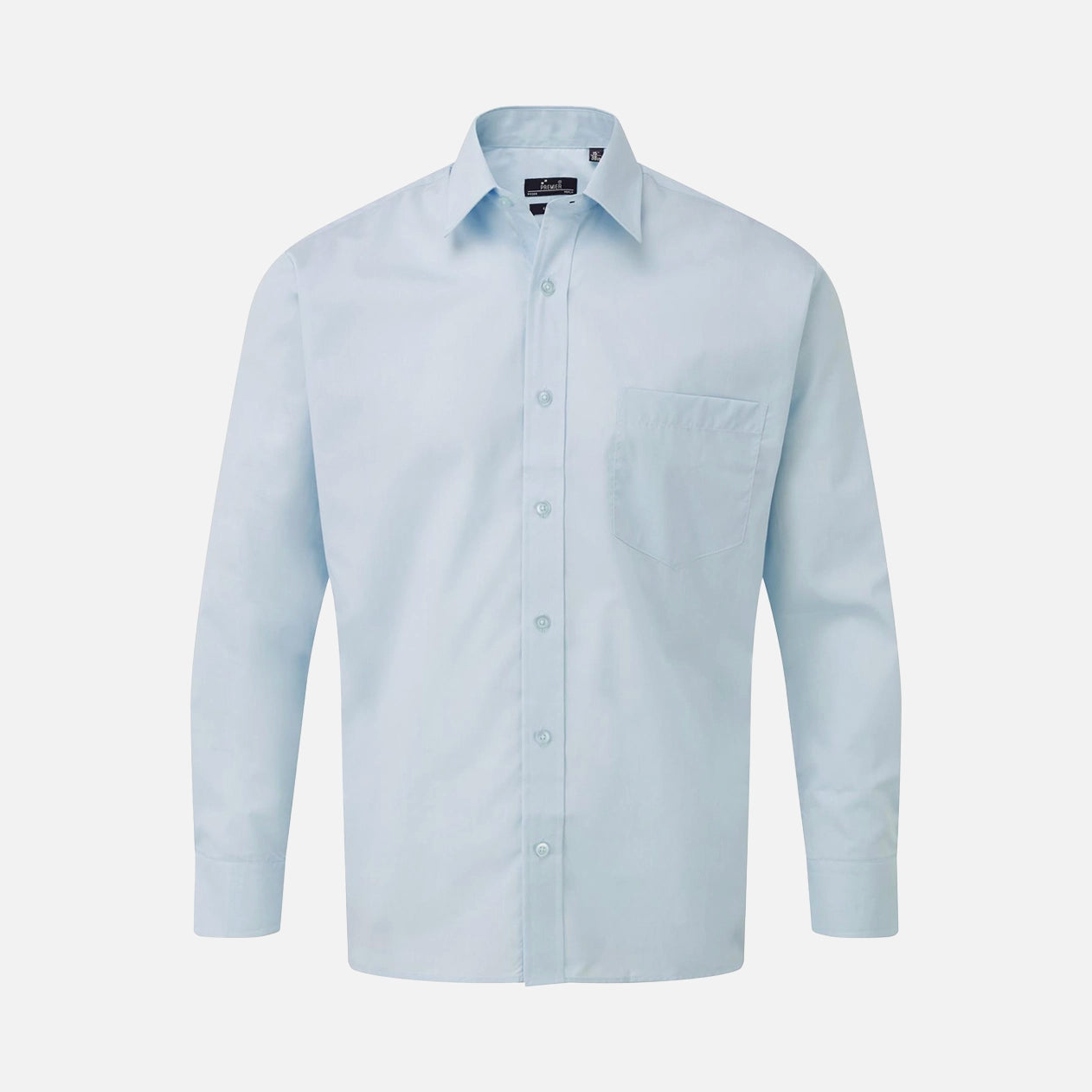Men's Long Sleeve Poplin Shirt